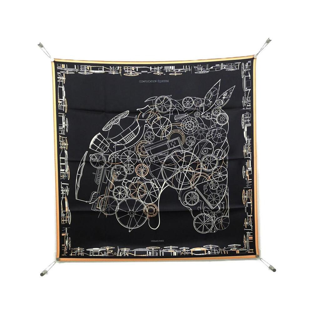 Hermes COMPLICATION EQUESTRE Carre 004148S Scarf/Muffler